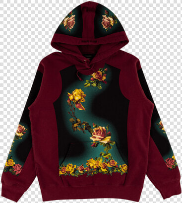 Supreme Jpg Floral Print Hoodie Ss   Supreme Star Zip Up Sweatshirt  HD Png DownloadTransparent PNG