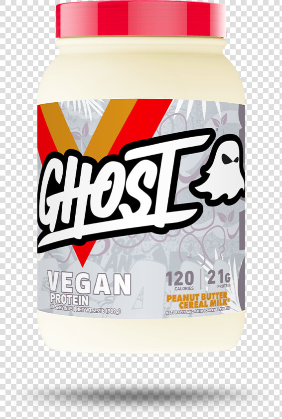 Ghost Vegan Protein Banana Pancake Batter   Skim Milk  HD Png DownloadTransparent PNG