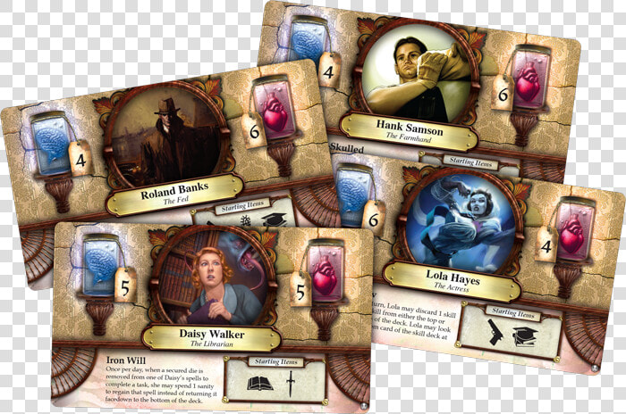 Sl19 Investigator Spread   Elder Sign Omens Of The Deep  HD Png DownloadTransparent PNG