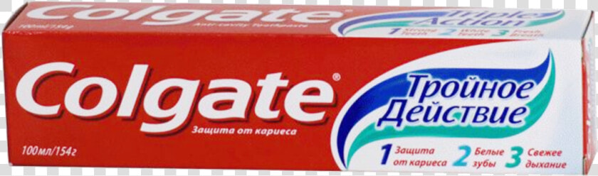 Изображение Colgate Dis Pasta 100ml Triple Action  HD Png DownloadTransparent PNG