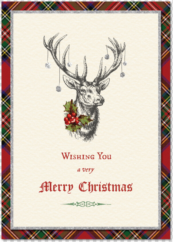 Christmas Stag Deer Stag Clipart  HD Png DownloadTransparent PNG