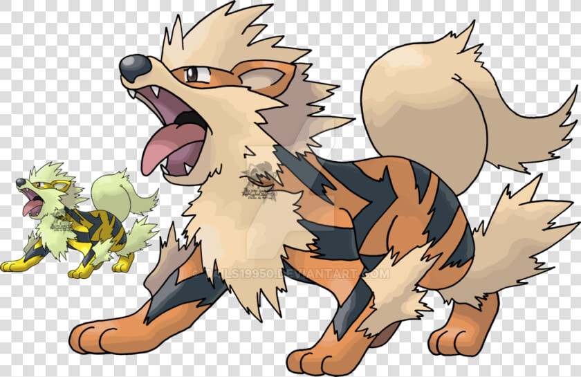 Art fictional Character animated   Arcanine Tails19950  HD Png DownloadTransparent PNG