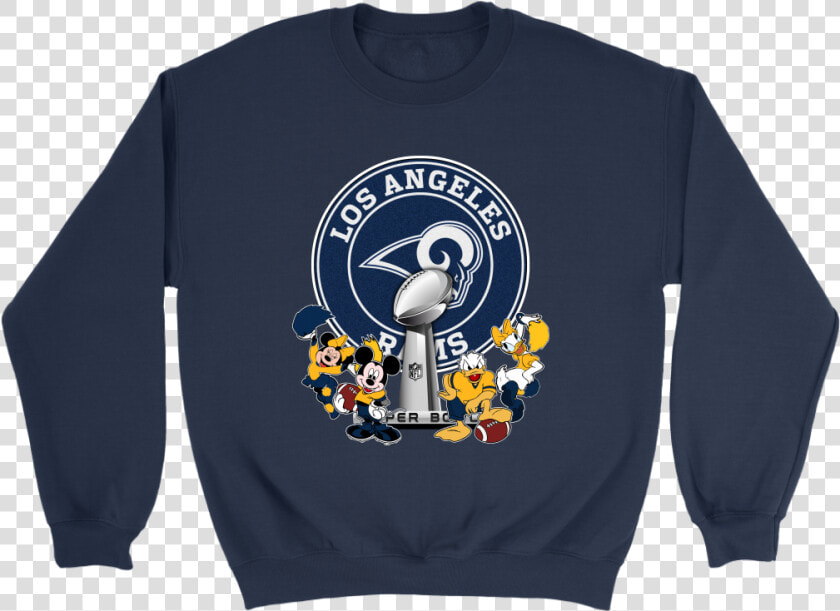 Nfl Los Angeles Rams Super Bowl 2019 Mickey Mouse Minnie   Merry Christmas Sweater Mike Tyson  HD Png DownloadTransparent PNG