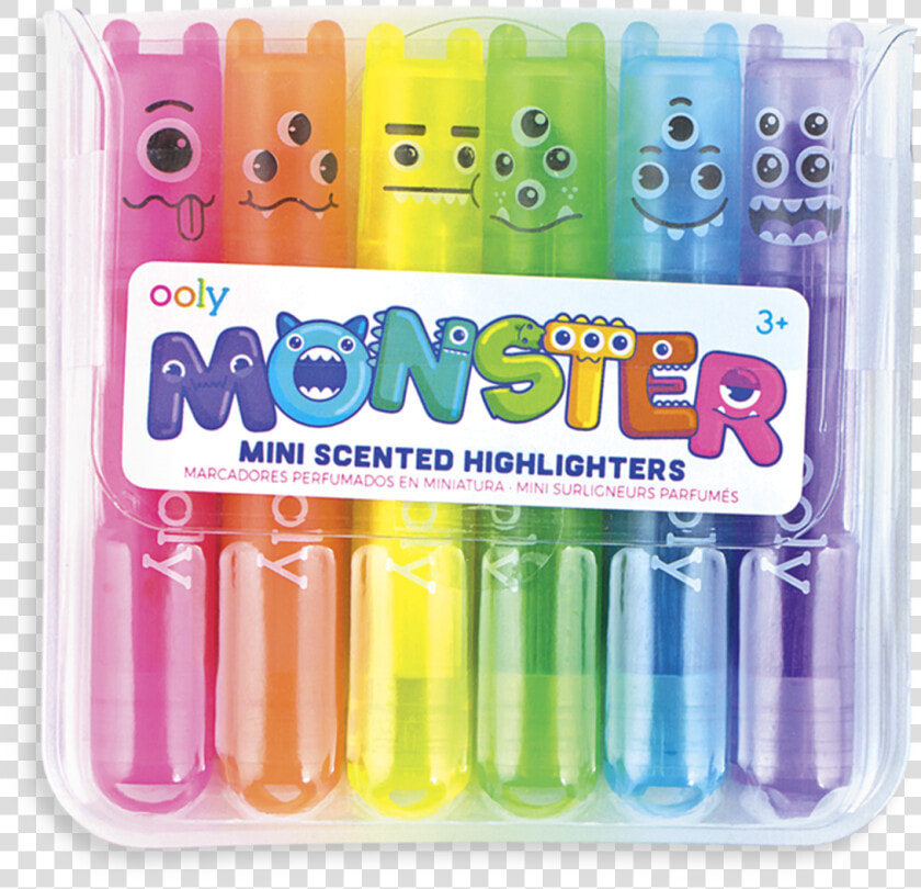 Mini Monster Scented Highlighter Markers  HD Png DownloadTransparent PNG