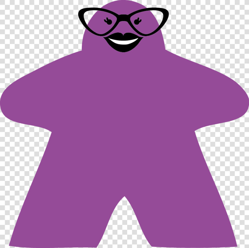 Purple Meeple  HD Png DownloadTransparent PNG