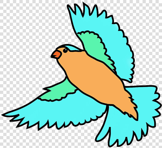 Colorful Flying Birds Png   Free Clipart Birds Flying  Transparent PngTransparent PNG