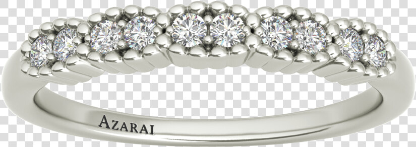 Nina Sterling Silver Wedding Band   Engagement Ring  HD Png DownloadTransparent PNG