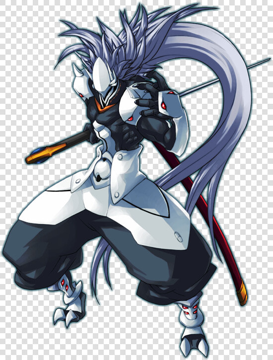 Blazblue Continuum Shift Hakumen  HD Png DownloadTransparent PNG