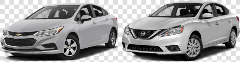 Chevrolet Cruze Y Nissan Sentra   Nissan Sentra S 2017  HD Png DownloadTransparent PNG