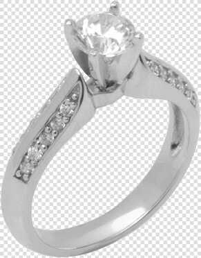 14k White Gold Diamond Ring D2036   Engagement Ring  HD Png DownloadTransparent PNG