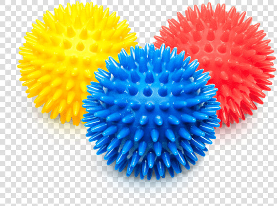 Porcupine Massage Ball 3 pack   Clipart Massageball  HD Png DownloadTransparent PNG