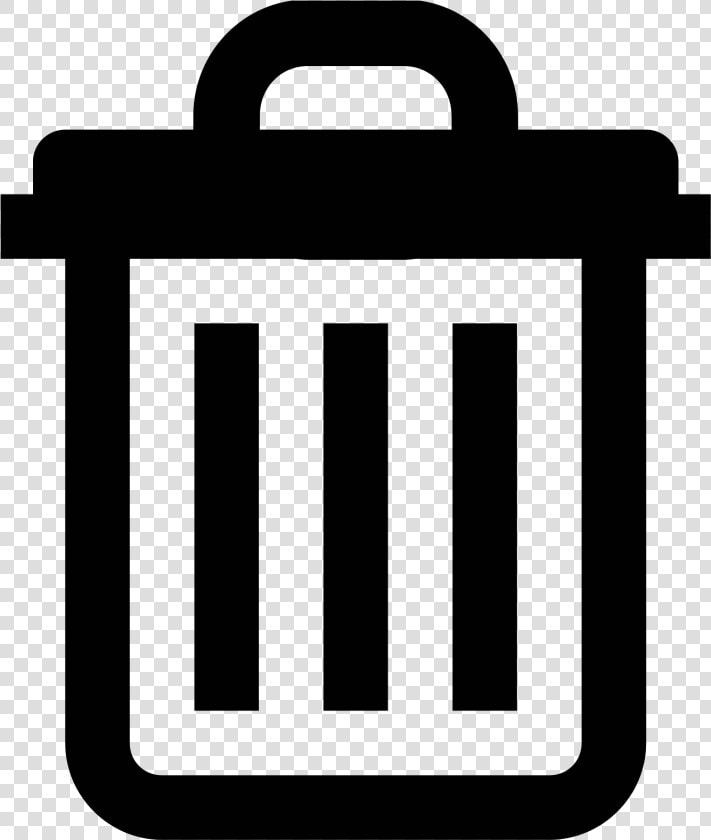 Trash Can Icon Free   Delete Icon Jpg  HD Png DownloadTransparent PNG