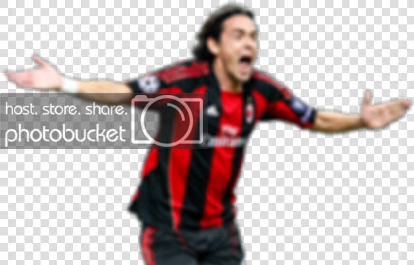 Daftar Pemain Ac Milan Yang Terkena Kutukan Nomor 11   Background Filippo Inzaghi Milan  HD Png DownloadTransparent PNG