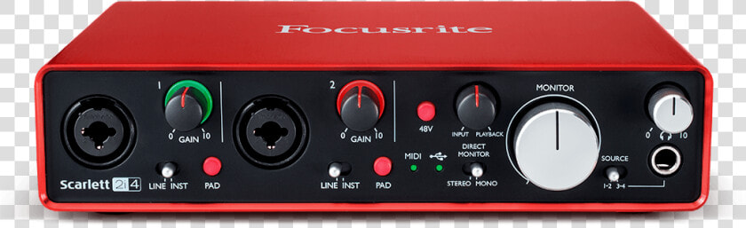 Our Most Versatile Usb powered Audio Interface   Scarlett 2i4 2nd Gen  HD Png DownloadTransparent PNG