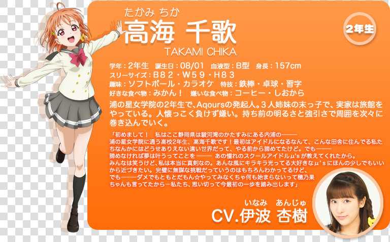 Love Live Wikia   Love Live Sunshine Characters Names  HD Png DownloadTransparent PNG