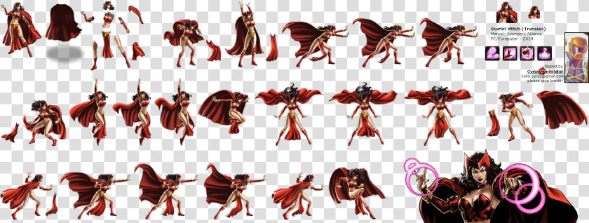 Click To View Full Size   Scarlet Witch Marvel Avengers Alliance  HD Png DownloadTransparent PNG