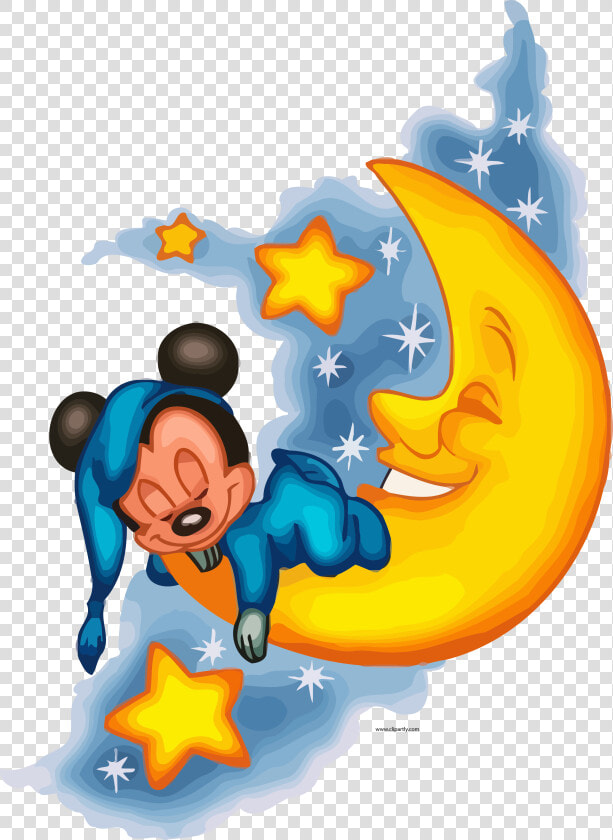 Baby Mickey Mouse And Friends Sleeping Clipart Png   Sleeping Mickey Mouse  Transparent PngTransparent PNG