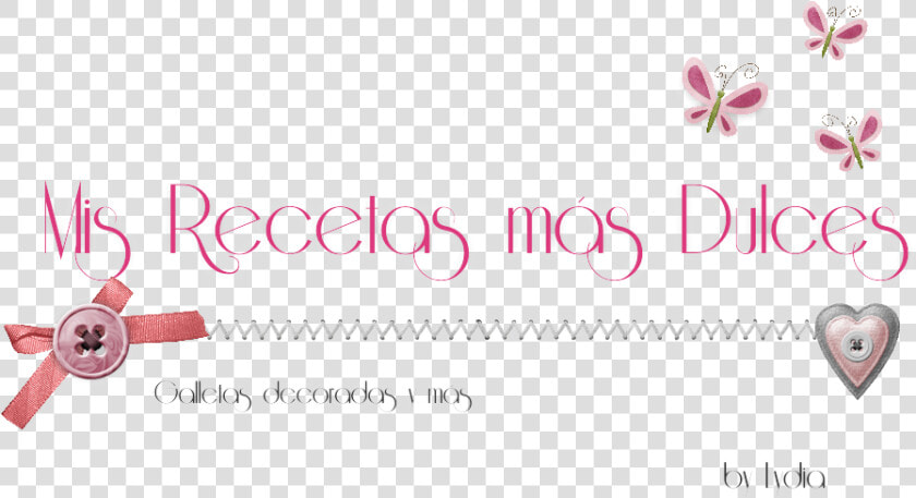 Mis Recetas Más Dulces ¨ galletas Decoradas Y Más    Calligraphy  HD Png DownloadTransparent PNG