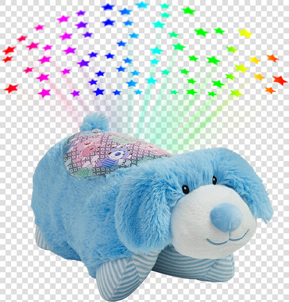 My First Blue Puppy Sleeptime Lite   Elmo Pillow Pet  HD Png DownloadTransparent PNG