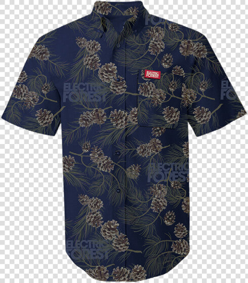 Custom Electric Forest Acorn Hawaiian   Aloha Shirt  HD Png DownloadTransparent PNG