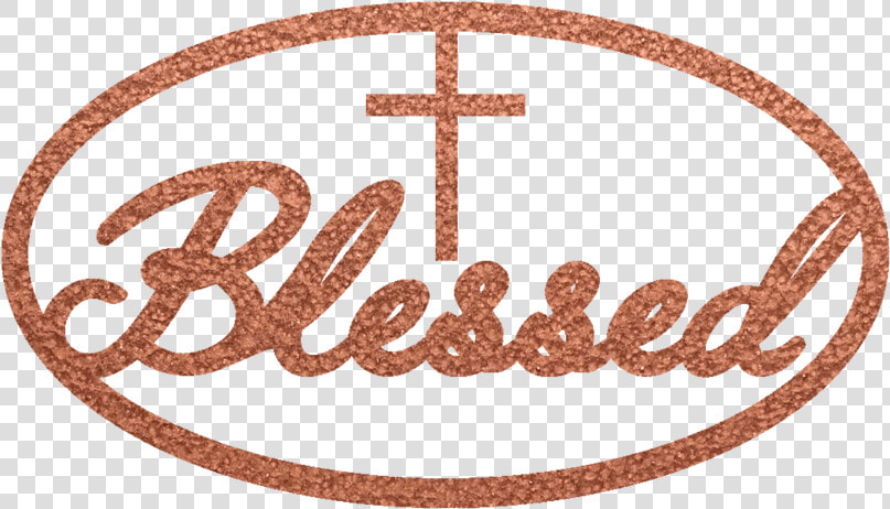 Blessed Oval Metal Wall Sign  HD Png DownloadTransparent PNG