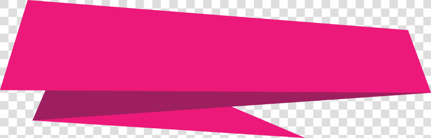 Pink Banner Origami   Origami Banner Png  Transparent PngTransparent PNG