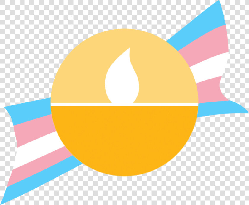 Transparent Trans Flag Png   Circle  Png DownloadTransparent PNG