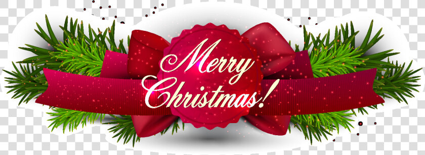 Christmas Card New Year S Day   Merry Christmas Banner Card  HD Png DownloadTransparent PNG