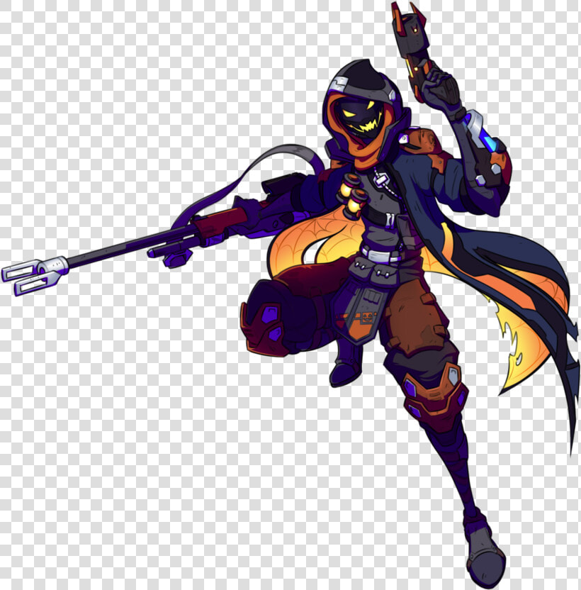 Overwatch Ana Halloween Drawn  HD Png DownloadTransparent PNG