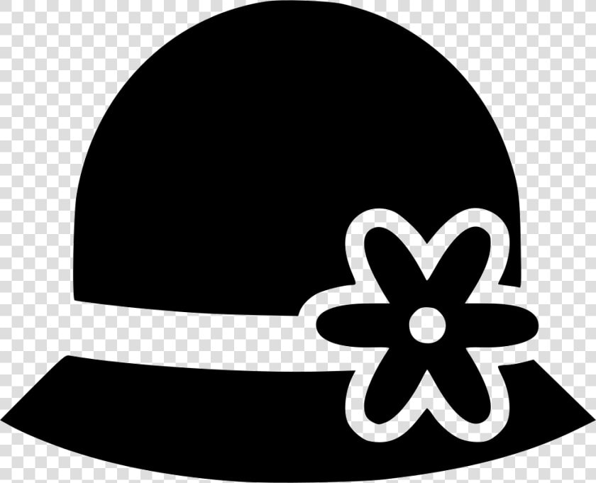 Woman Flower Hat Png   Black Hat Woman Png  Transparent PngTransparent PNG