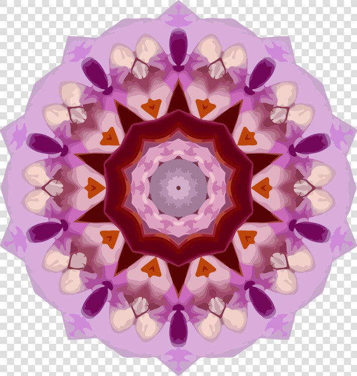 Pink flower lilac   Circle  HD Png DownloadTransparent PNG