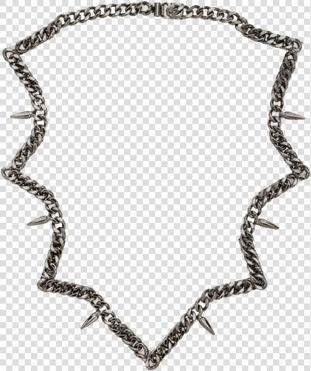 Fallon Gunmetal Rigid Microspike Choker   Necklace  HD Png DownloadTransparent PNG