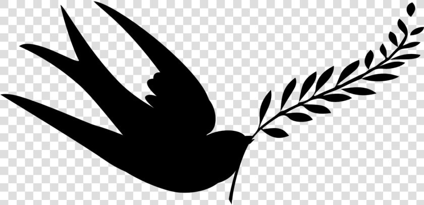 Peace Dove Clipart Leaf Clip Art   Peace Dove Silhouette Png  Transparent PngTransparent PNG