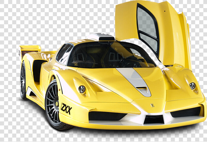 Yellow Ferrari Enzo Edo Car   Yellow Ferrari Enzo Png  Transparent PngTransparent PNG