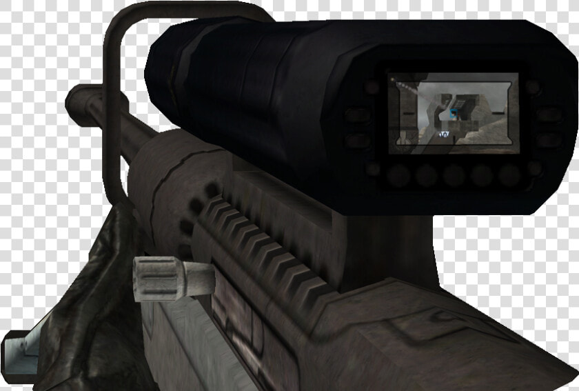 The M7s Smg Has A Red dot Visor  The Zoom Doesn T   Halo Sniper First Person  HD Png DownloadTransparent PNG