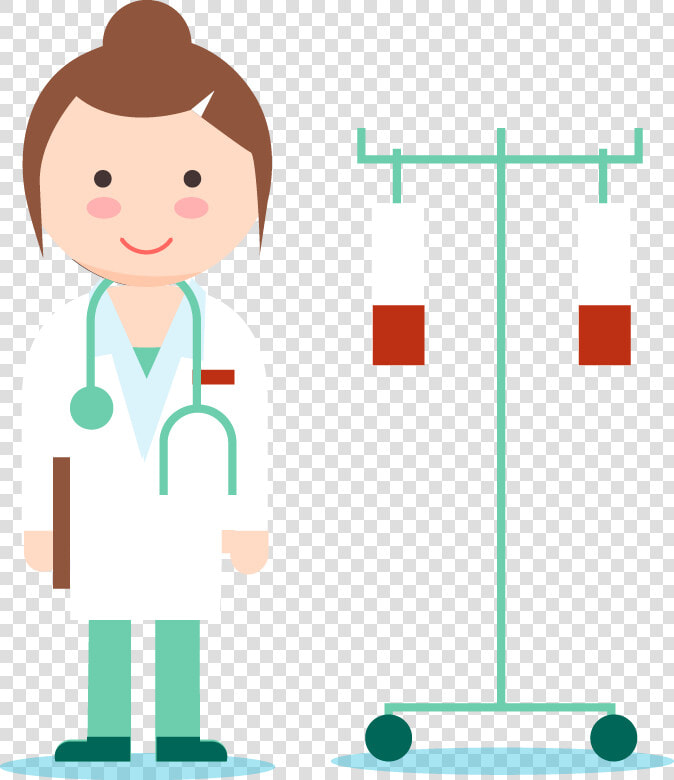 Patient Nursing Doctor Health Female Medicine Care   Physician Cartoon  HD Png DownloadTransparent PNG