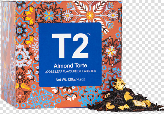 Almond Torte 120g Feature Cube   T2 Tea Flavours  HD Png DownloadTransparent PNG