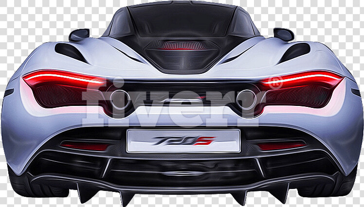 Transparent Mclaren Png   2018 Mclaren 720s Rear  Png DownloadTransparent PNG