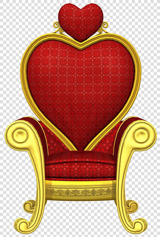 Armchair Png Transparent Image   Trono Rojo Reina  Png DownloadTransparent PNG