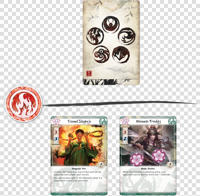 L5r Lcg Mirumoto Prodigy  HD Png DownloadTransparent PNG