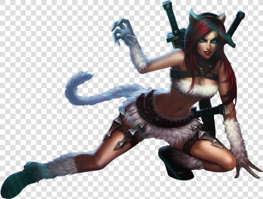 Kitty Kat Katarina Skin Png Image   Kitty Kat Katarina Png  Transparent PngTransparent PNG