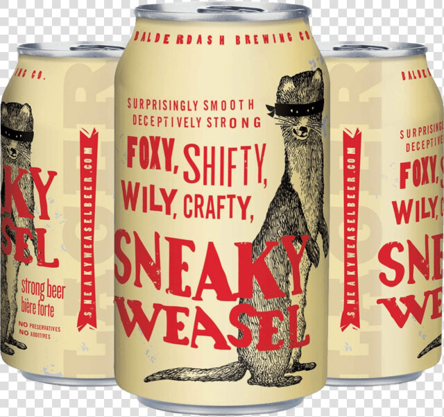 Despite Claims On The Can That It Is Brewed By Balderdash   Sneaky Weasel Beer  HD Png DownloadTransparent PNG