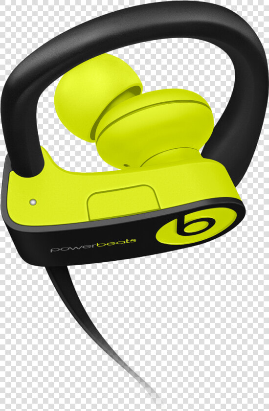 Powerbeats 3 Shock Yellow  HD Png DownloadTransparent PNG