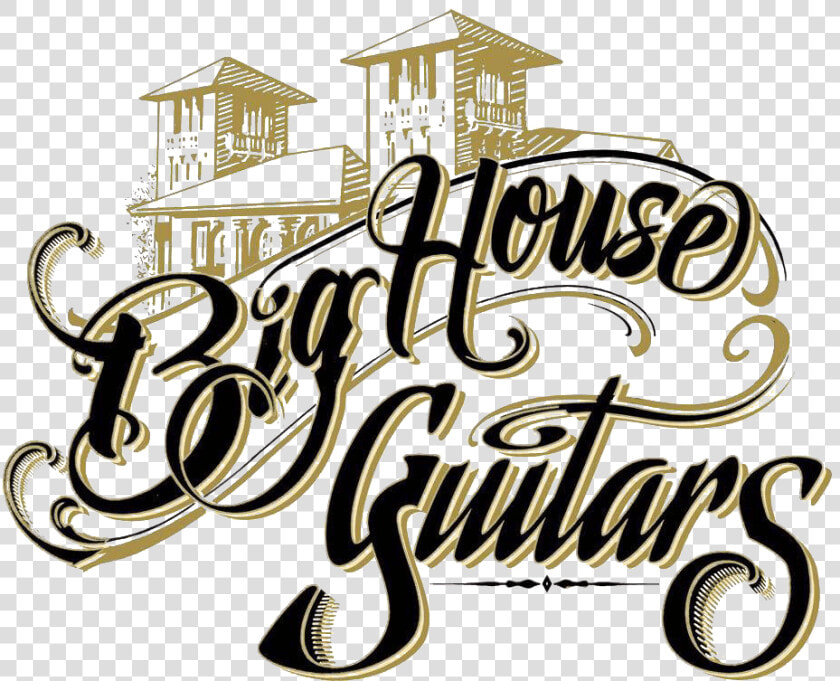 Big House Guitars   Calligraphy  HD Png DownloadTransparent PNG