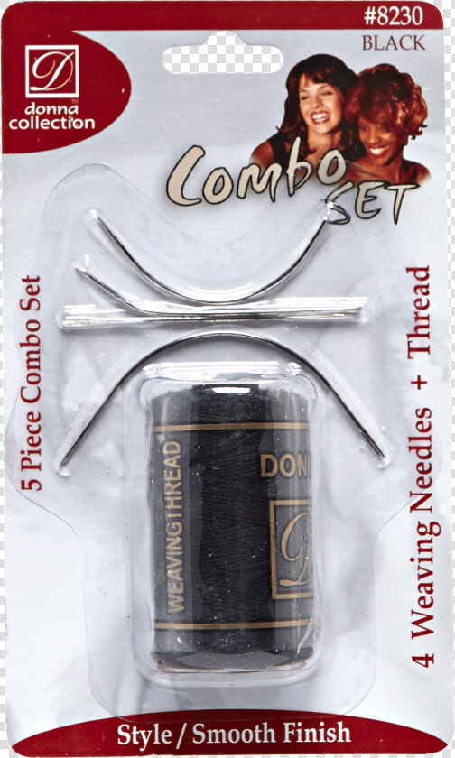 Donna Collection Black Weaving Thread  amp  Needle  HD Png DownloadTransparent PNG