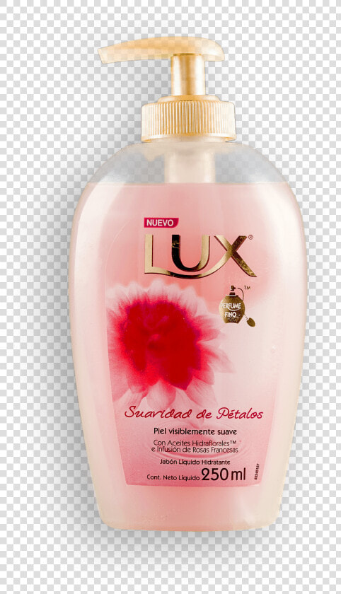 Lux Líquido Suavidad De Pétalos   Liquid Hand Soap  HD Png DownloadTransparent PNG