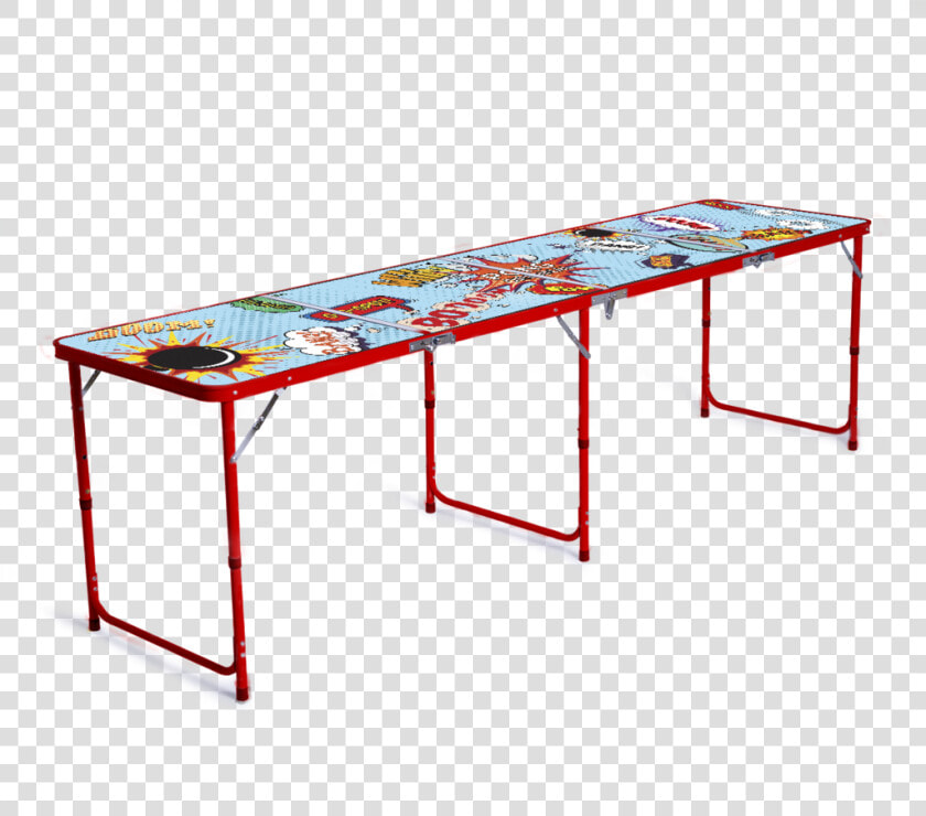 Comic Beer Pong Table   Beer Pong  HD Png DownloadTransparent PNG