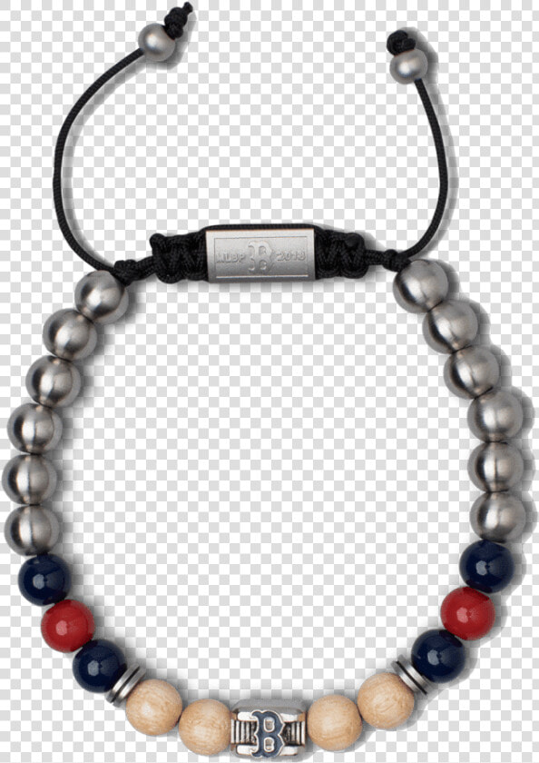 Boston Red Sox Square Macrame Bracelet 8mm   Choker  HD Png DownloadTransparent PNG