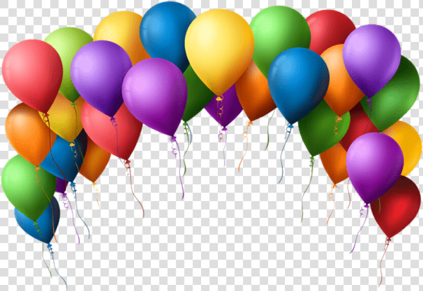 Balloons Background Png   Transparent Background Birthday Balloons  Png DownloadTransparent PNG