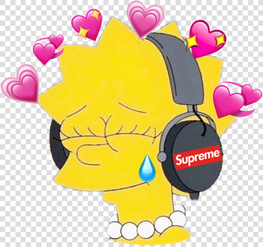  lisa  simpson  mood  simpsons  lisasimpson  music  HD Png DownloadTransparent PNG